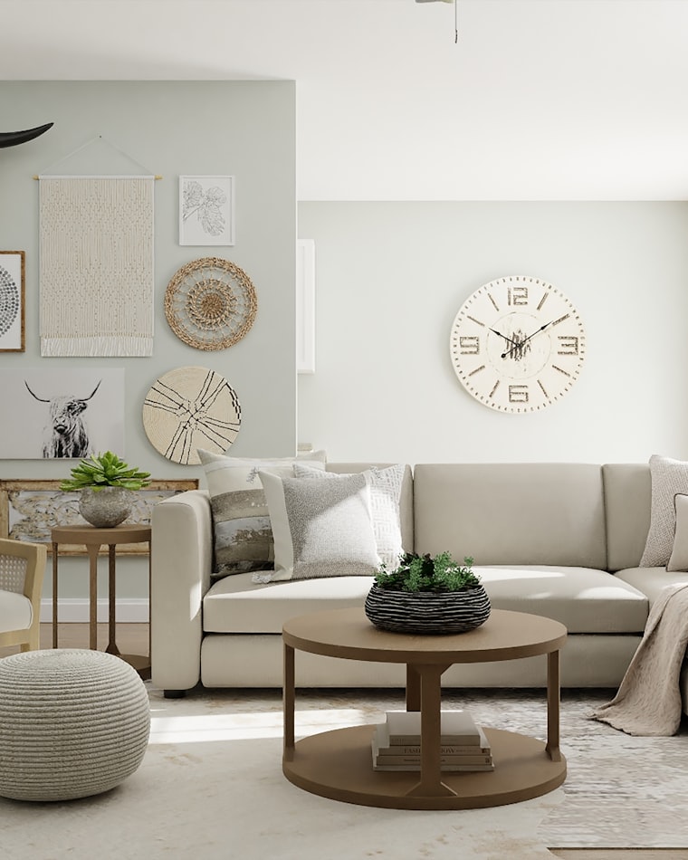 Living room of a Georgia home